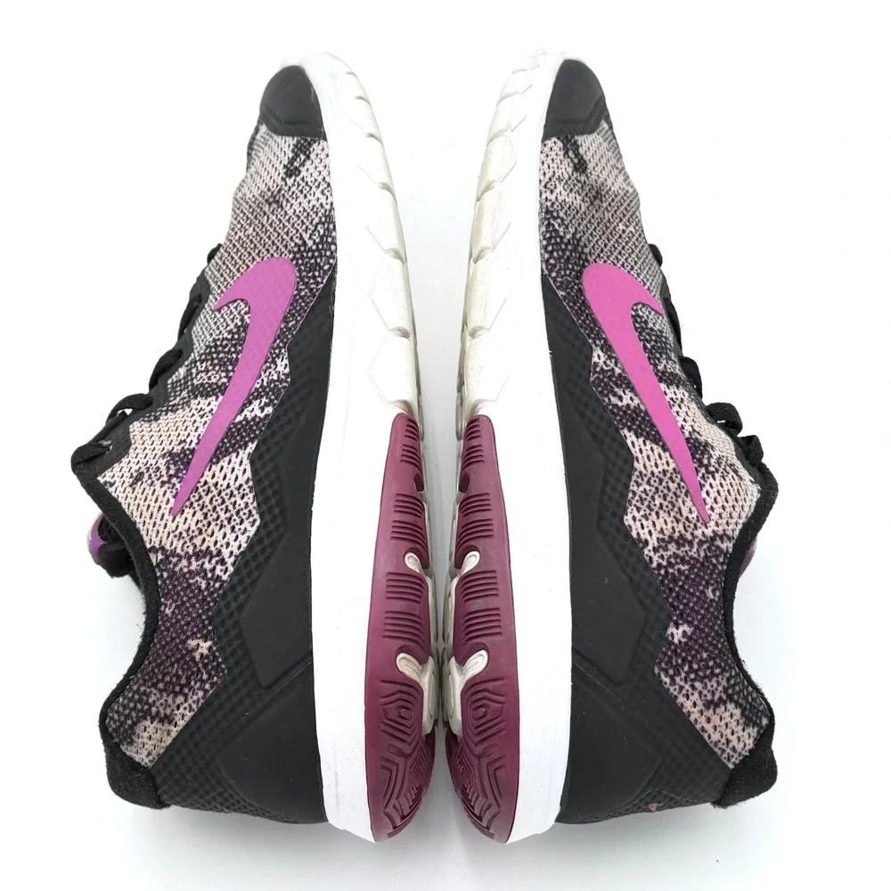 Nike Flex Experience RN 4 Womens Running Shoes‎ Black Purple Pink 749177-005